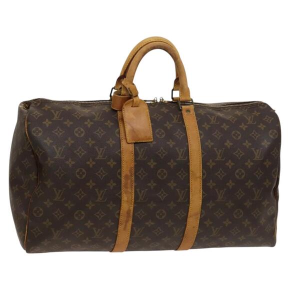 LOUIS VUITTON Monogram Keepall 50 Boston Bag M41426 - Picture 1 of 16